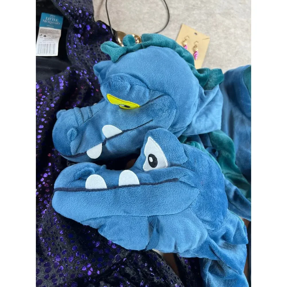 Disney Ursula Deluxe Costume Bundle Live Action Size M Complete Set Wig Scarf